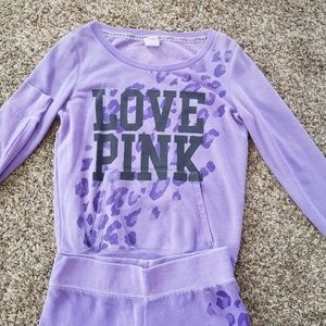 PINK sweatsuit